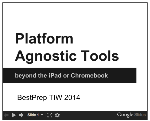 Agnostic Tools Presentation